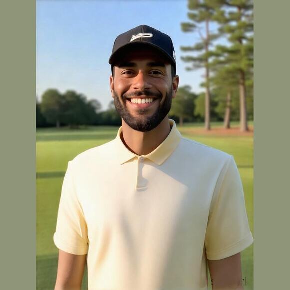 Adidas Golf Sport Polo Yellow Medium NWT - Picture 1 of 7